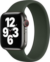 Sport solo loop band - groen - Geschikt voor Apple Watch