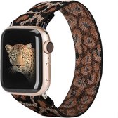 Nylon band - leopard - Geschikt voor Apple Watch