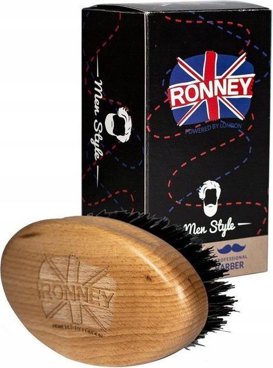 Ronney Wooden Beard Brush Light