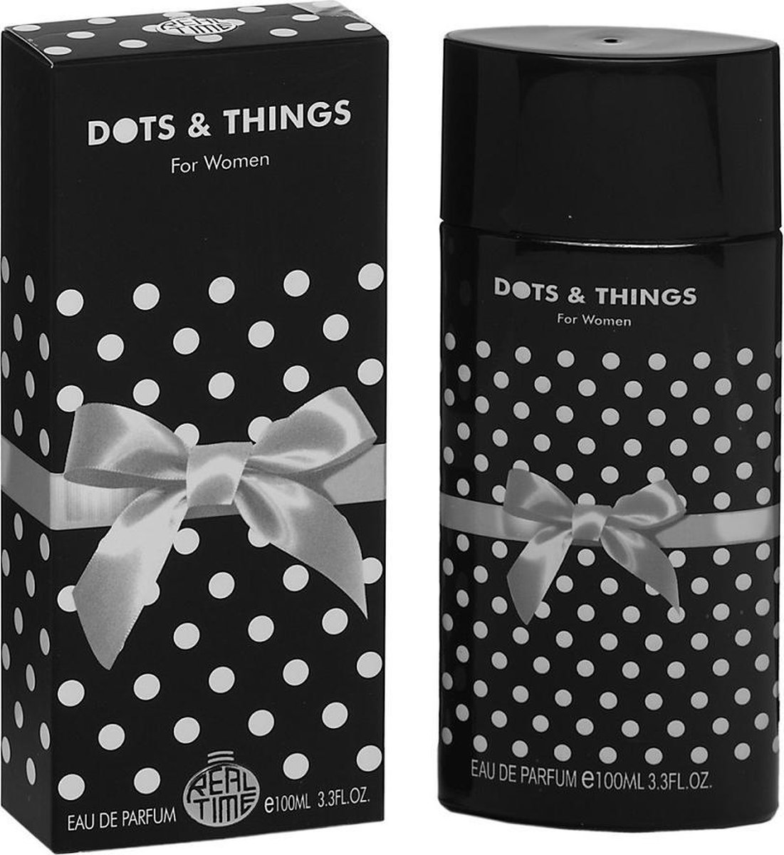 Real Time - Dots & Things Black For Women - Eau De Parfum - 100ML