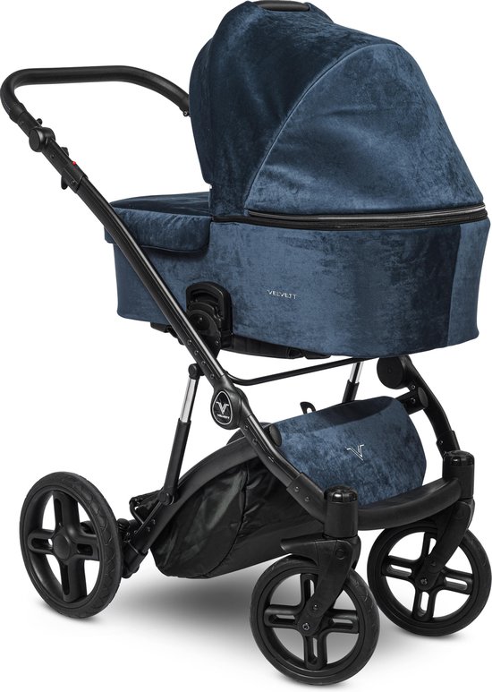 Velvett kinderwagen - Kobalt Blue | bol.com