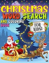 Christmas Word Search And Coloring Book For Kids