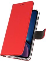 Wicked Narwal | Wallet Cases Hoesje voor iPhone XR Rood