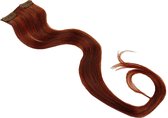 Balmain Double Hair Color Extension 40cm Clip voor echt haar kleur selectie - Chilli