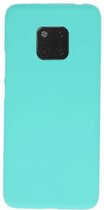 Wicked Narwal | Color TPU Hoesje voor Huawei Mate 20 Pro Turquoise