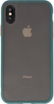 Wicked Narwal | Kleurcombinatie Hard Case voor iPhone X /  XS Groen