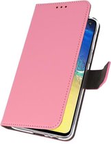 Wicked Narwal | Wallet Cases Hoesje voor Samsung Samsung Galaxy S10e Roze