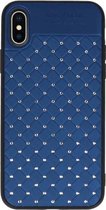 Wicked Narwal | Witte Chique Hard Cases voor iPhone X Blauw