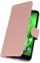 Wicked Narwal | Wallet Cases Hoesje voor Motorola Moto G6 Roze