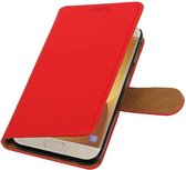 Wicked Narwal | bookstyle / book case/ wallet case Hoes voor Samsung Galaxy J5 (2017) J530F Rood