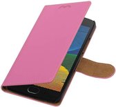 Wicked Narwal | bookstyle / book case/ wallet case Hoes voor Motorola Moto G5 Roze