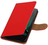 Wicked Narwal | bookstyle / book case/ wallet case Hoes voor Motorola Moto G4 Play Rood