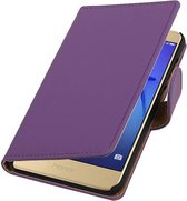 Wicked Narwal | bookstyle / book case/ wallet case Hoes voor Huawei P8 Lite 2017 Paars
