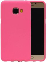 Wicked Narwal | Sand Look TPU Hoesje voor Samsung Galaxy C5 Roze
