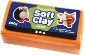 CreotimeSoft Clay afm 13x6x4 cm neon oranje 500gr