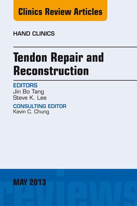 The Clinics: Orthopedics Volume 29-2 - Tendon Repair and Rec ... - cover
