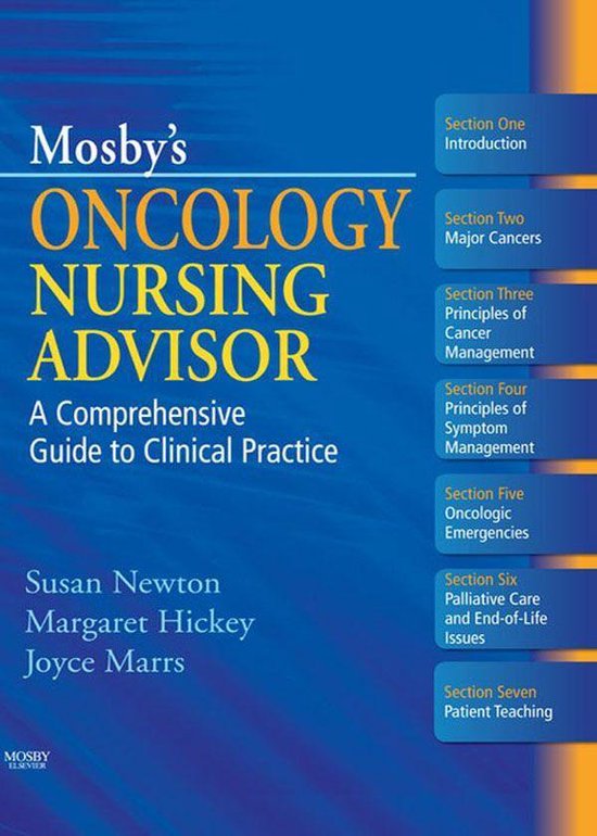 Mosby's Oncology Nursing Advisor - cover