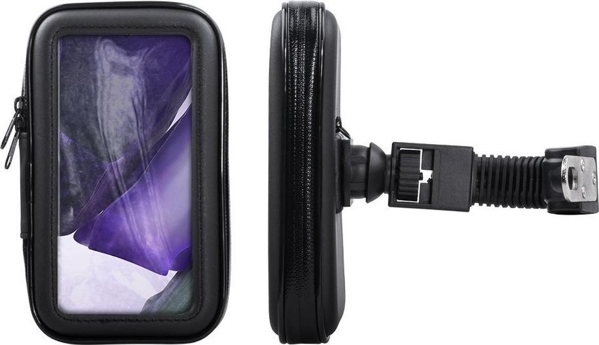 Shop4 - Samsung Galaxy Note 20 Ultra Motorhouder Stuur Zwart