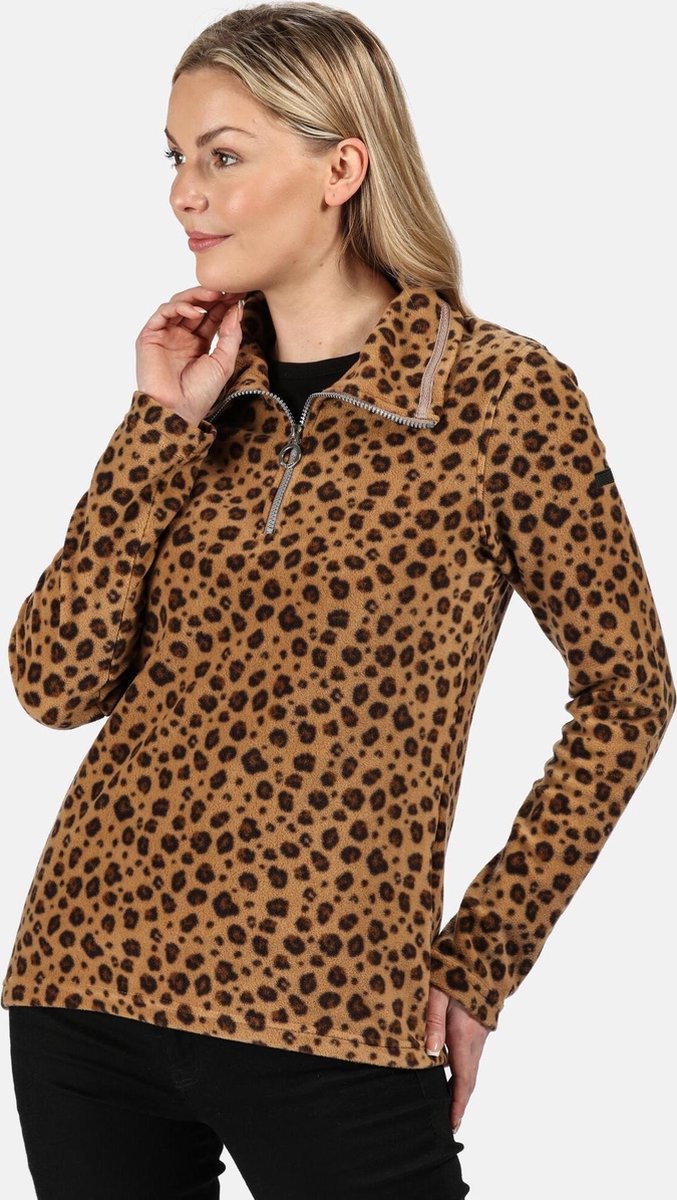 Leela Lichtgewichte Fleece met print en 