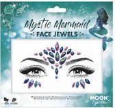 Moon Creations Gezicht Diamanten Sticker Moon Glitter - Mystic Mermaid Multicolours
