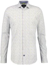 Lerros Lange mouw Overhemd - 2091330 357 WINTER FUCHSIA (Maat: XL)