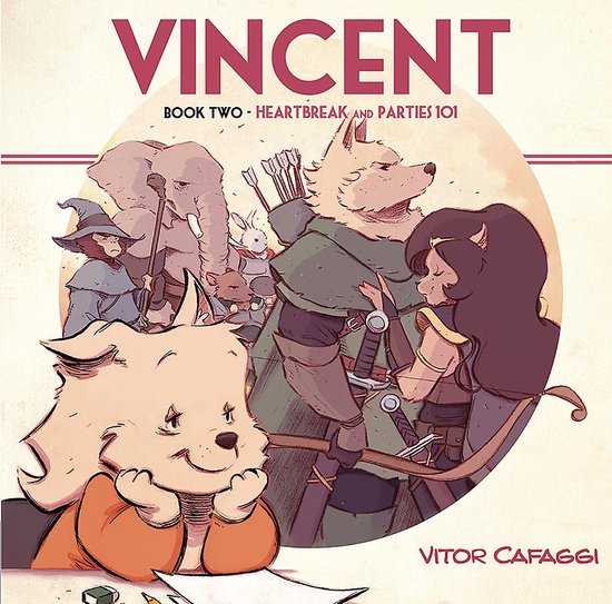 Vincent Book Two Heartbreak and Parties 101 - cover