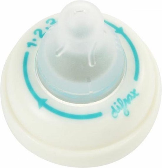 Difrax 1-2-3 Natural Flessenring met Flessenspeen voor smalle babyflessen |  bol.com