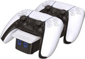 Venom Playstation Controller Twin Docking Station - White (PS5)