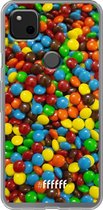 Google Pixel 4a Hoesje Transparant TPU Case - Chocolate Festival #ffffff