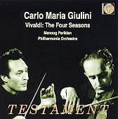 Vivaldi: Four Seasons etc / Giulini, Parikian, Philharmonia Orchestra