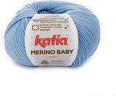 Katia Merino Baby - 41 lichtblauw - 50 gr. = 165 m.