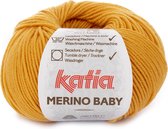 Katia Merino Baby - 71 mosterdgeel - 50 gr. = 165 m.