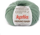 Katia Merino Baby - 86 mintgroen - 50 gr. = 165 m.