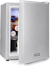 Klarstein Happy Hour 32 minibar 32 liter -  Barmodel koelkast - Drankenkoelkast - Koeltemperatuur: 5 - 15 °C - Zilver
