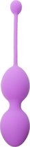 Vagina Balletjes - Silicone Kegel Balls 32mm 125g Purple - Boss Series