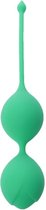 Vagina Balletjes - Silicone Kegel Balls 29mm 60g Green - Boss Series