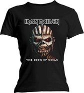 Iron Maiden Dames Tshirt -L- The Book Of Souls Zwart