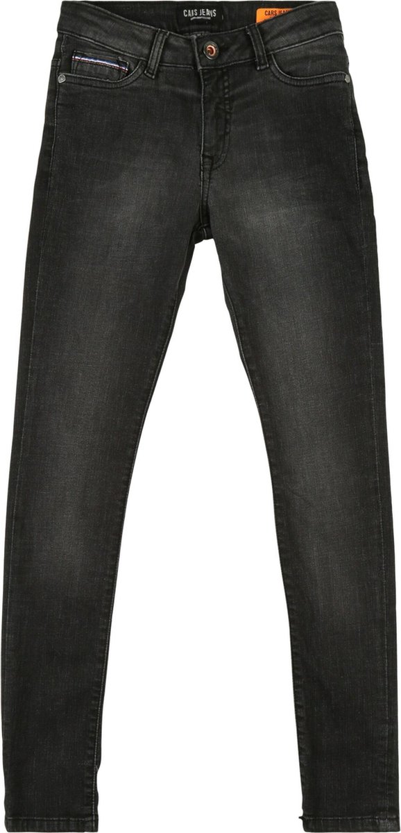 Cars Jeans Jongens Jeans DIEGO super skinny fit - Black Used - Maat 134