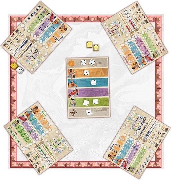 Thumbnail van een extra afbeelding van het spel Corinth - Dobbelspel