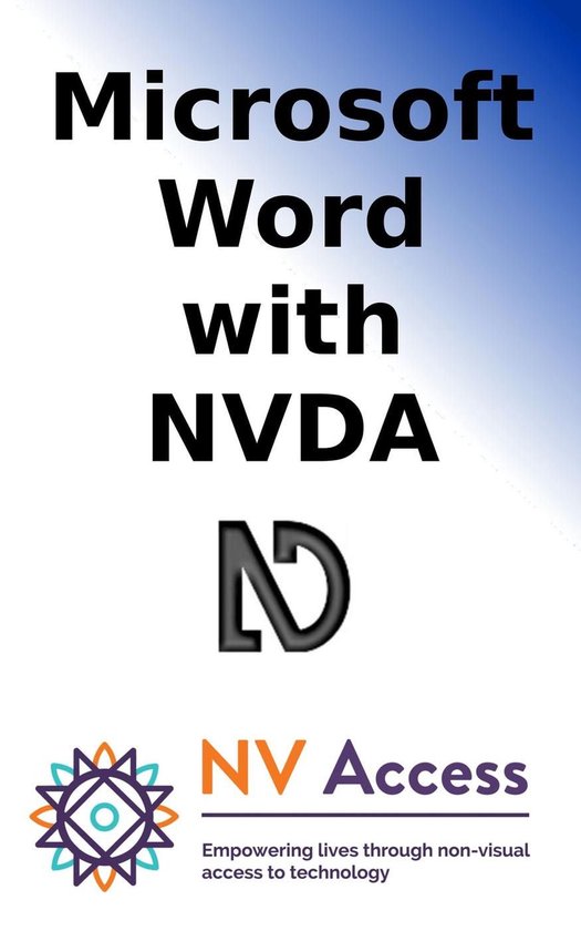 Microsoft Word with NVDA - cover