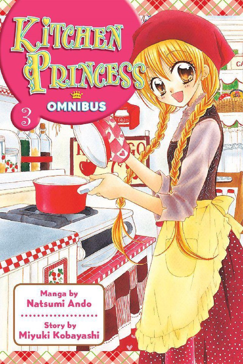 Omslag van Kitchen Princess Omnibus 3 - Kitchen Princess Omnibus 3