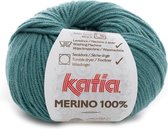 Katia Merino 100% - 54 - Groen_ - 50 gr. = 102 m.
