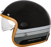 Helstons Mora Carbon Fiber Black Jet Helmet M