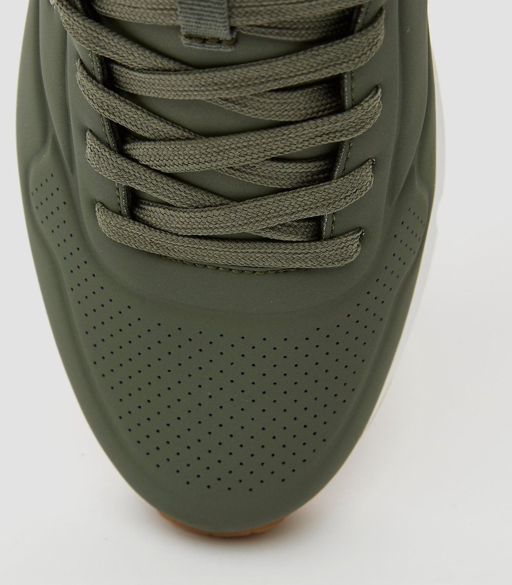 Skechers Uno Stand - Stand On Air Sneakers Groen Heren | bol.com