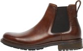 Van Lier Fritz chelsea boots cognac - Maat 42