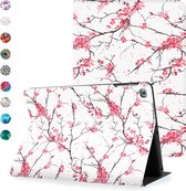 iPad 2017 / 2018 hoes - iPad 9.7 inch hoes - Smart Book Case - Cherry Blossom