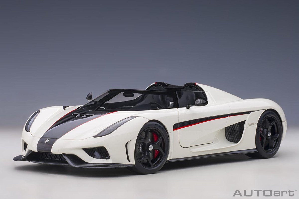 Koenigsegg Regera 2016 White /Red Carbon