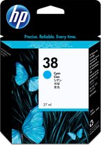 HP 38 - Inktcartridge / Cyaan (C9415A)