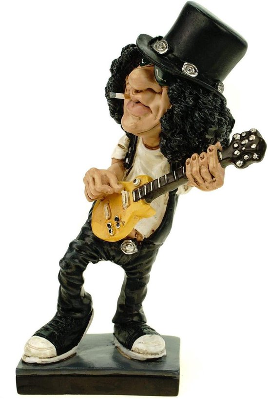 Guns N Roses Slash Figurine - The Comical World of Stratford. Funny Comical Figurines