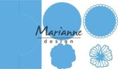 Marianne Design Creatables Snij en Embosstencil - Vouwbaar - Rond